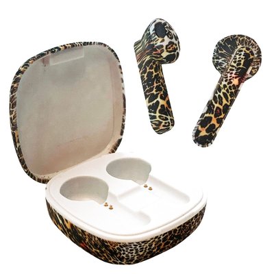 Wireless Earbuds & Charging Case - Cheetah
